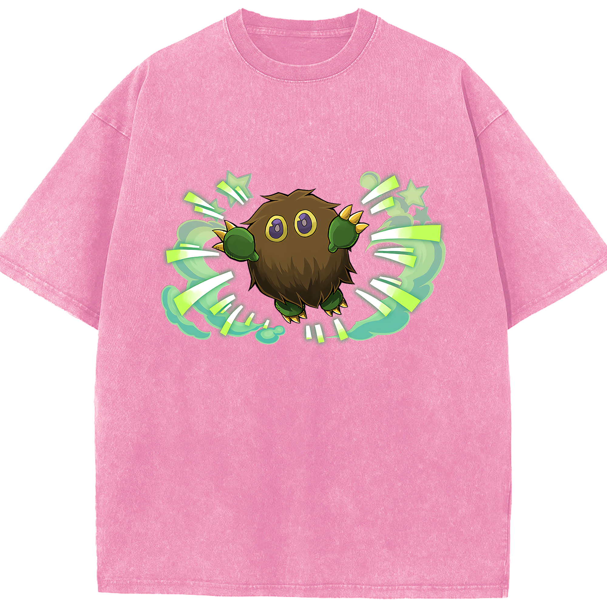 （画像用） 遊☆戯☆王 Yu-Gi-Oh! 綿100% ヴィンテージ風 半袖Tシャツ（フロントプリント）